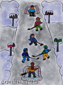 Illustration: Tobogganing